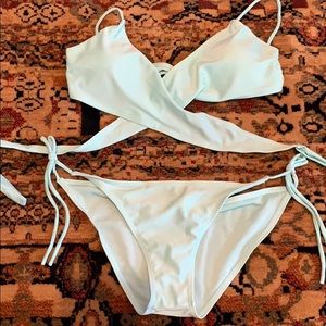 Two piece bathing suit